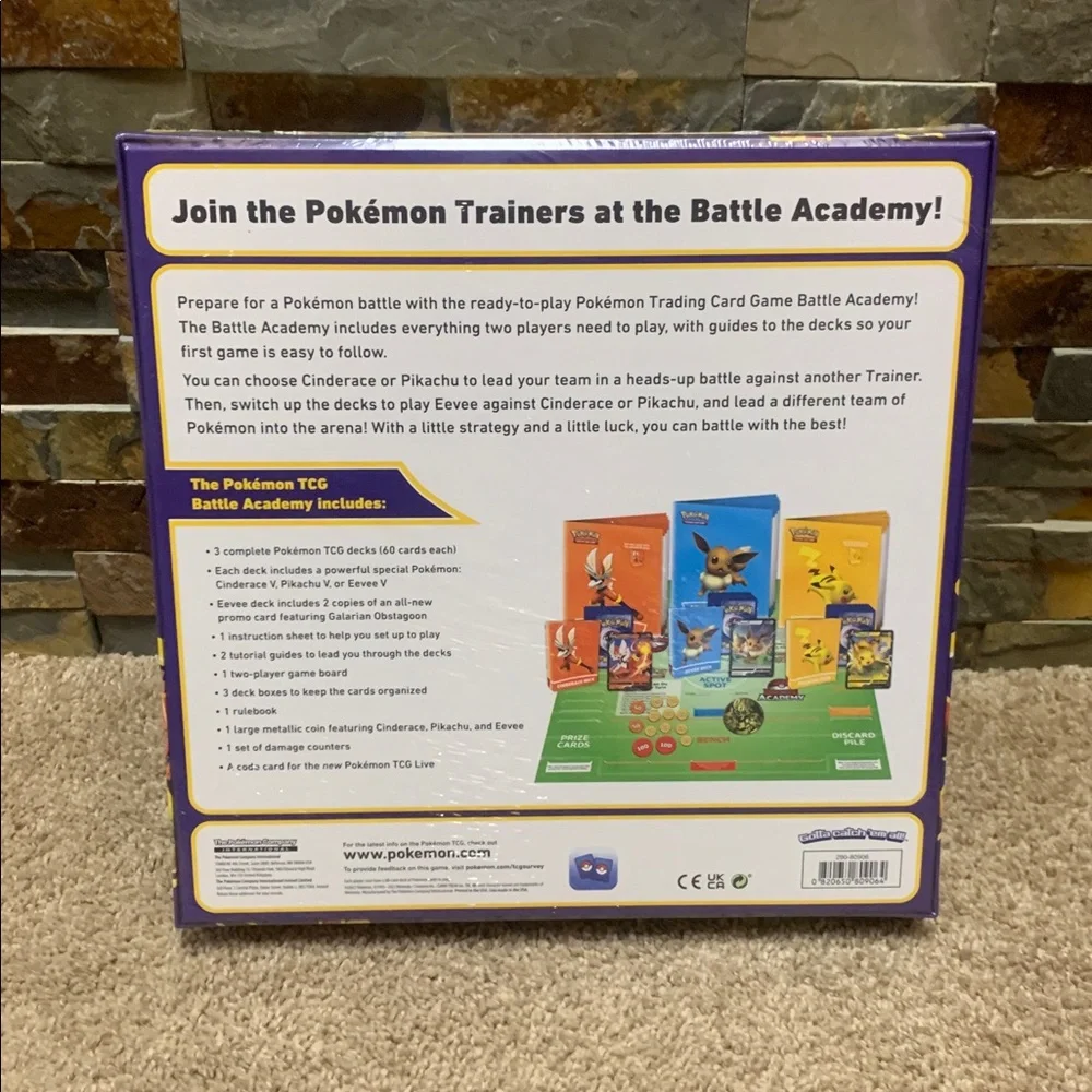 Pokemon Battle Academy Board Game birthday giftable 715